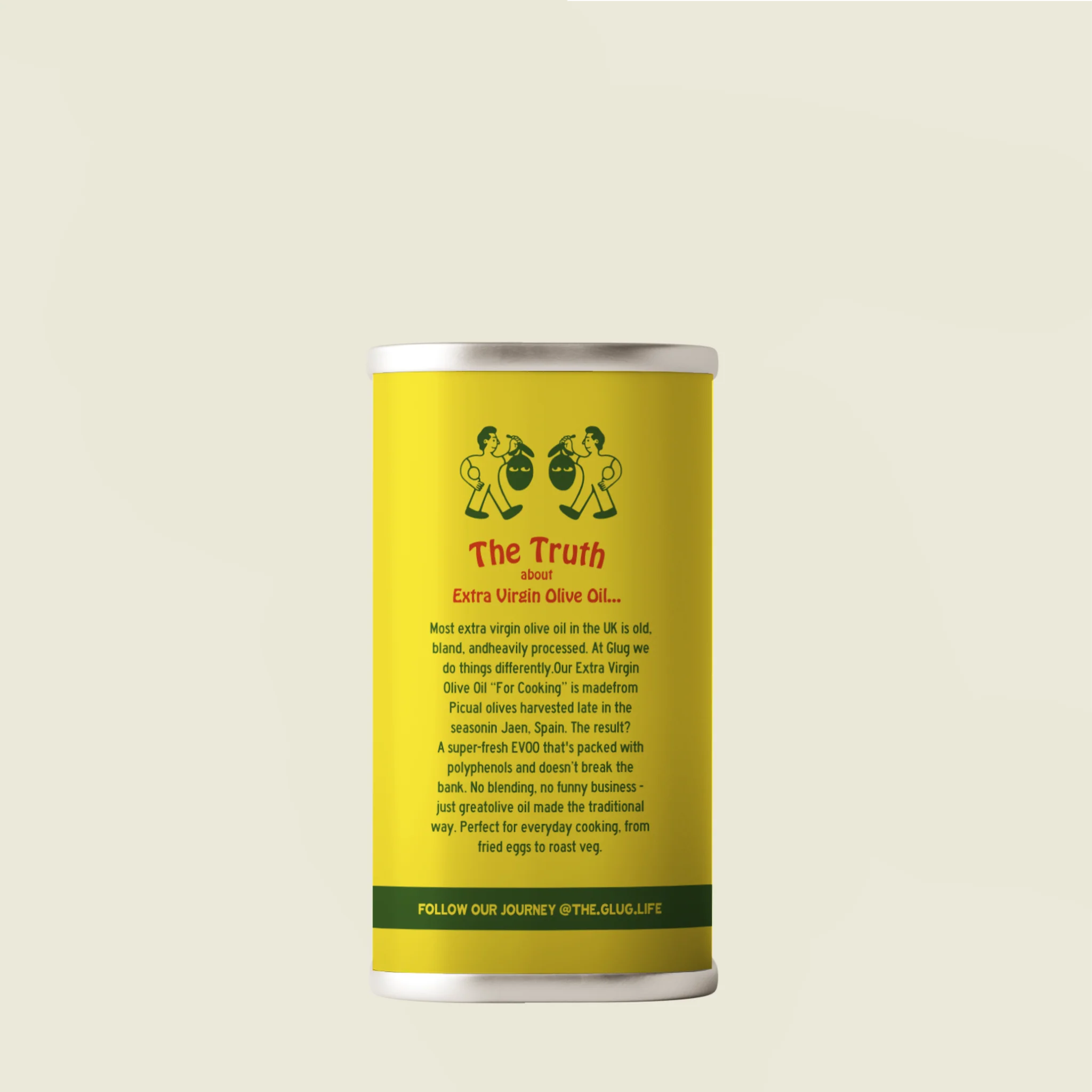 Glug Extra Virgin Olive Oil for Cooking 2.5L Tin - Image 3