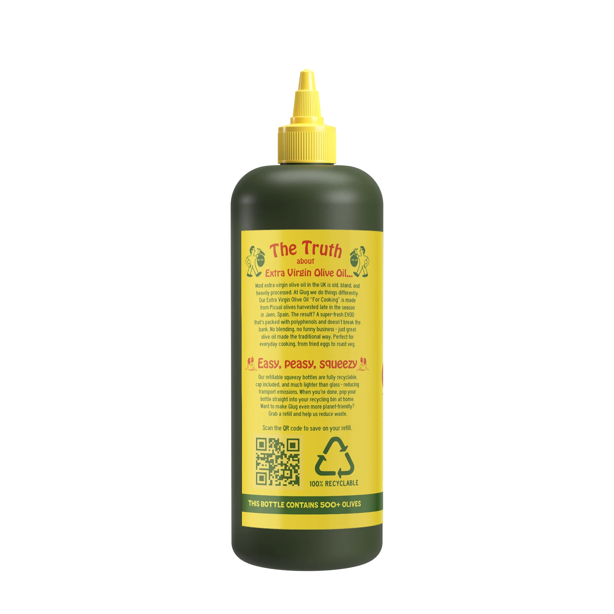 Glug Extra Virgin Olive Oil for Cooking 750ml - Image 2